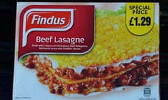 Findus beef lasagne