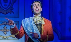 Jonathan Stewart is playing Dandini, the prince’s servant in a Cinderella pantomime signing on stage