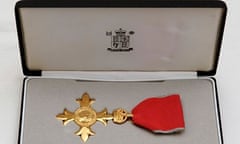 OBE medal