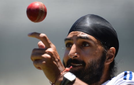 England spinner Monty Panesar prepares to bowl in the nets on the eve of the second cricket Test match against Australia, in Adelaide .