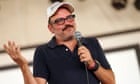 Comedian David Cross performs during day two of FYF Fest