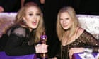 Adele and Barbra Streisand at the Governors Ball