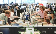 The Guardian newsroom