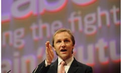 James Purnell addresses the Labour Party conference 2008, while he was work and pensions secretary