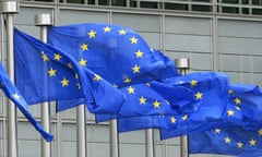 EU flags 