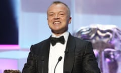 Graham Norton at the Baftas: highbrow but humble.