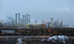 Iran's heavy water nuclear facility near the central city of Arak