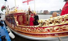 Gloriana barge