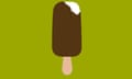 Norma Bar illustration: choc ice lolly