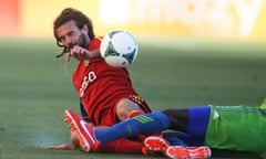 Kyle Beckerman Real Salt Lake Seattle Sounders