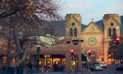 What a beauty ... Santa Fe is sprinkled with fairy lights and blessed with stunning sunsets.