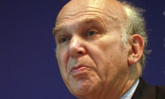 Business secretary Vince Cable