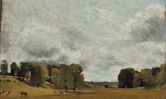 John Constable: View at Epsom