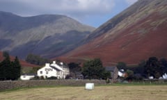An inn in Wasdale in the Lake District National Park