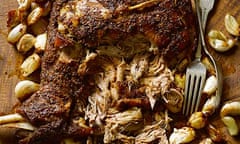 Hugh Fearnley-Whittingstall's six-hour spiced lamb with 40 cloves of garlic