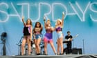 The Saturdays perform at V Festival on 18 August
