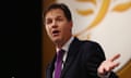 Nick Clegg Delivers His Keynote Speech At The Liberal Democrat Party Conference