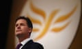 Nick Clegg Delivers His Keynote Speech At The Liberal Democrat Party Conference