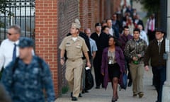 Navy yard workers return