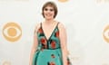 Lena Dunham at the Emmys