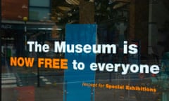 Sign on the window of the Museum of Science and Industry, Manchester