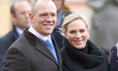 Zara Phillips and husband Mike Tindall 