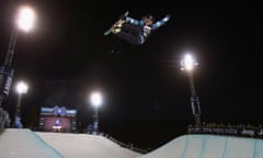 Kelly Clark won the women's Snowboard Superpipe at the Winter X-Games at Buttermilk Mountain, Aspen, Colorado