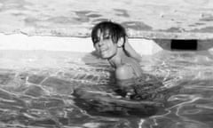 Audrey Hepburn takes a swim Film Belgian American film actress