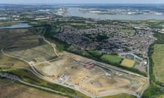 Aeiral view of Ebbsfleet