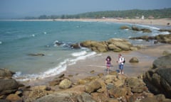 Agonda beach.