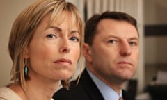 Kate and Gerry McCann at a press conference