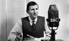 BBC radio news announcer Alvar Liddell in 1922. He is the man who announced the abdication of King Edward VIII.