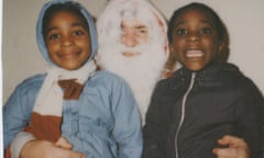 Kele Okereke and his sister Susan as children