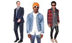 George Osborne, André 3000 and Lenny Kravitz