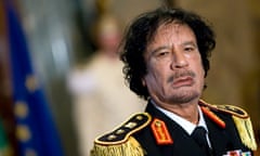 Libya Muammar Gaddafi