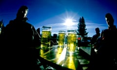 Austrian beer time on the slopes