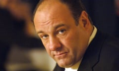 James Gandolfini, as Tony Soprano in HBO TV show the Sopranos.