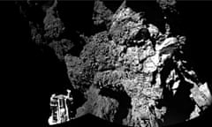 Philae lander touches down