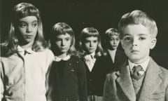 A still from Village of the Damned