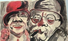 Couple, by Hans Christoph, one of some 1,400 works confiscated from Cornelius Gurlitt, whose father 