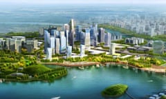 An artist's impression of Tianfu New Area