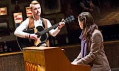 Ronan Keating and Jill Winternitz in Once by Edna Walsh at the Phoenix theatre, London. 