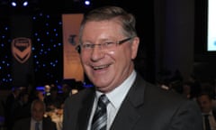 The premier Denis Napthine courts business supporters on Thursday.