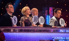 The Strictly Come Dancing Judges.