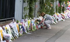 Ann Maguire tributes outside her school
