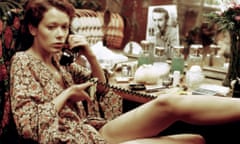 Sylvia Kristel in the 1974 erotic film Emmanuelle.