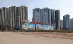 A development on the outskirts of Kangbashi, Ordos