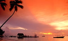 Pigeon Point restort in Tobago. Photo: Alamy.