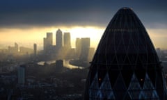 Canary Wharf skyline