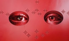 Tony Oursler Christmas gif for the Guardian